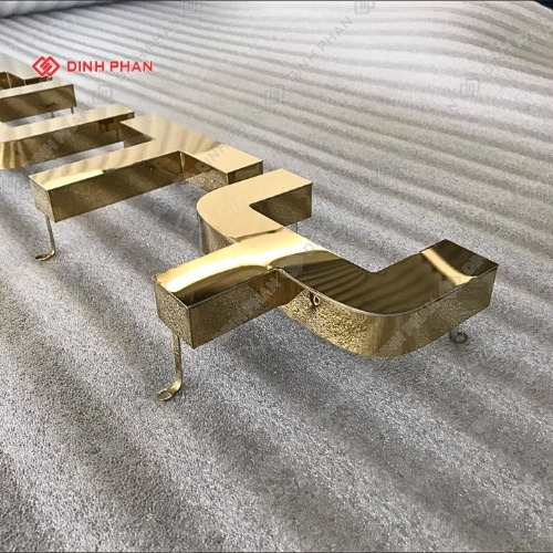 Chữ inox TUTY (3) Chu inox TUTY 3