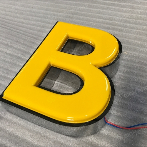 Chữ mica bến xe BUS (2) Chu mica ben xe BUS 2