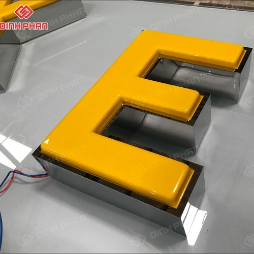 Chữ mica bến xe BUS (3) Chu mica ben xe BUS 3