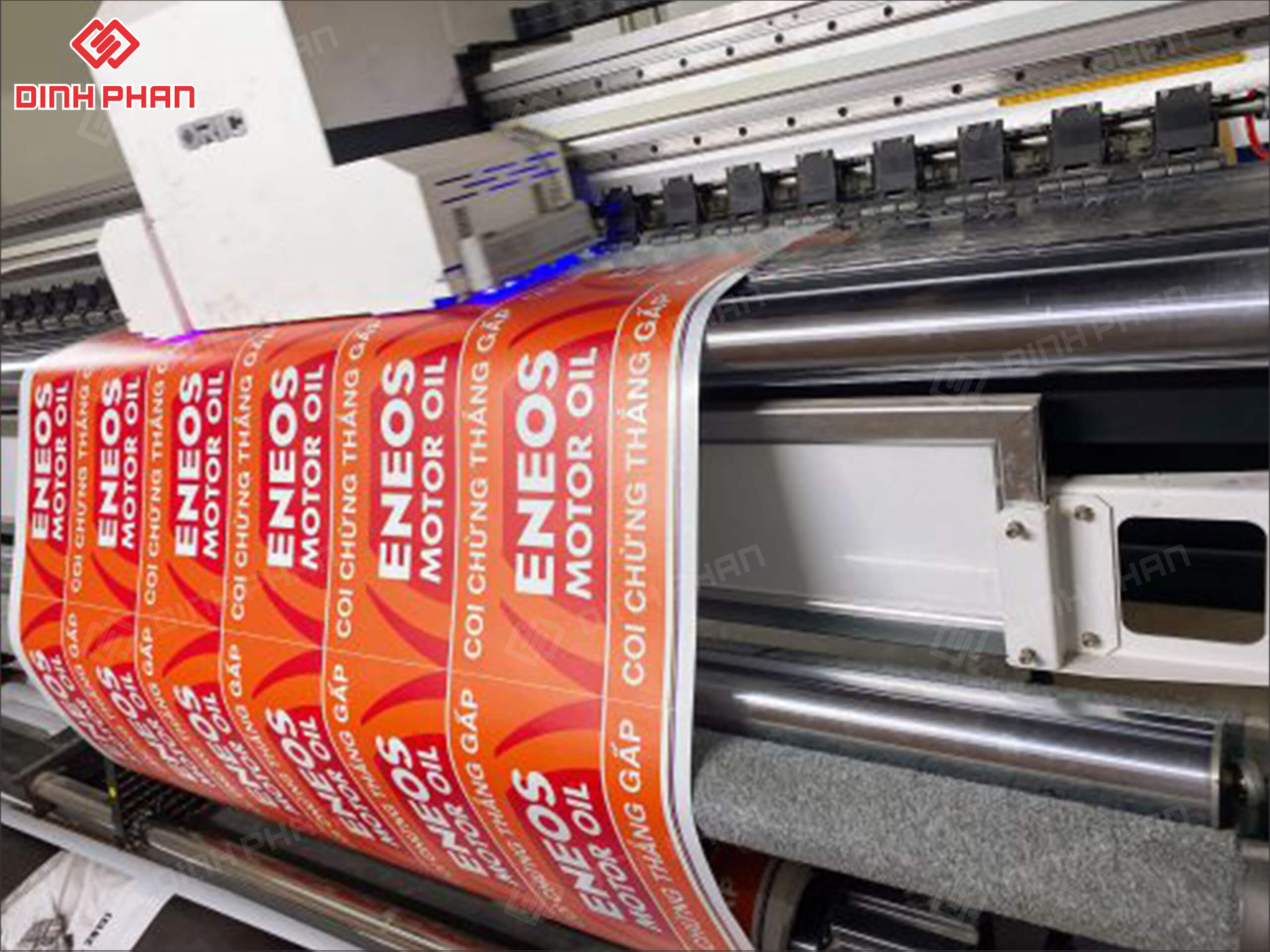 In UV Cuộn Chất Lượng Cao | In UV Trên Decal, PP, Film – Đinh Phan in uv cuon 1 1