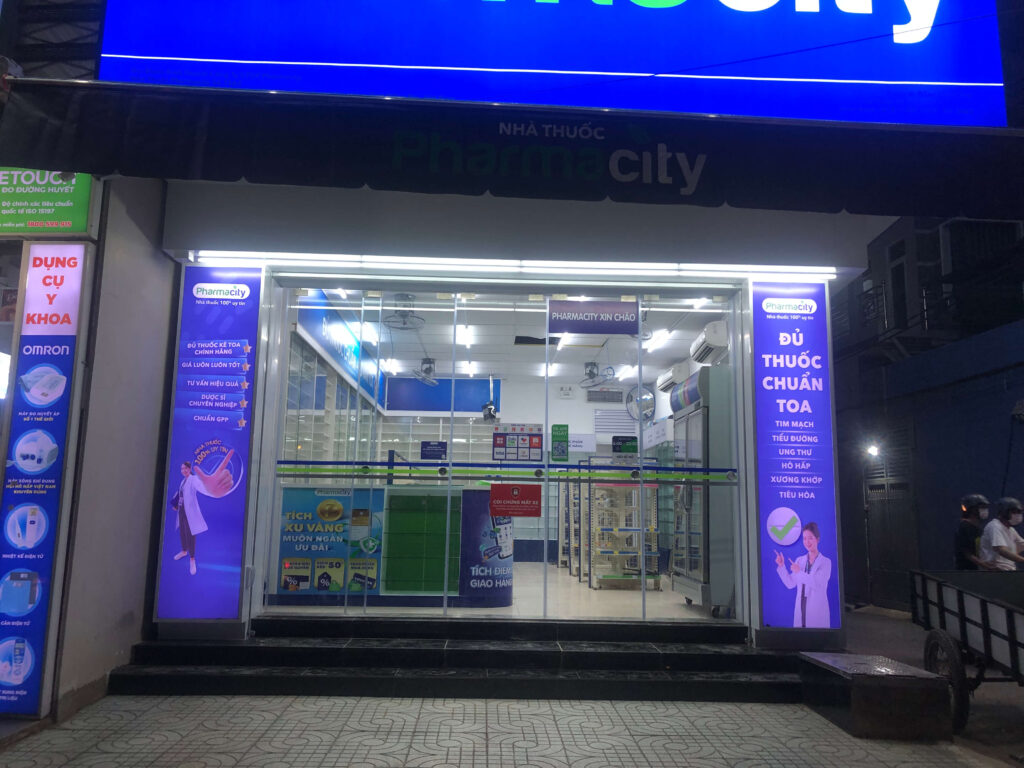 In uv dự án Pharmacity