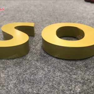 Chữ Inox Sơn Hấp Nhiệt