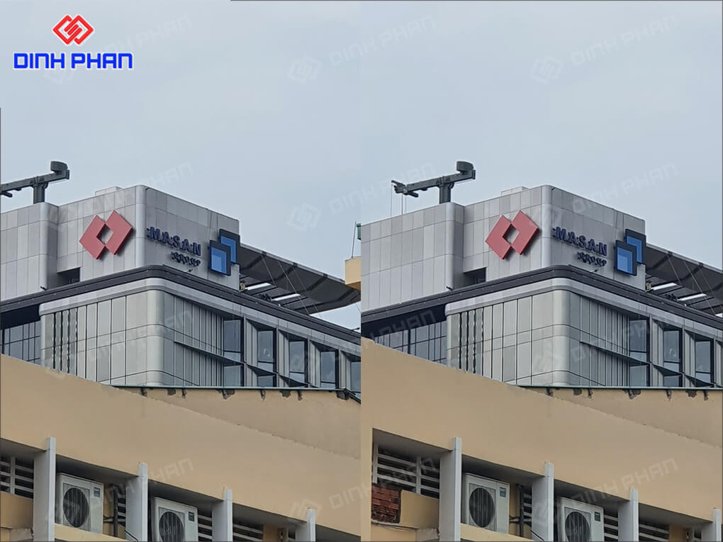 Mặt dựng làm bảng hiệu chữ inox