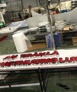 Chu inox trang mat mica 10 lam bang hieu chu inox trang