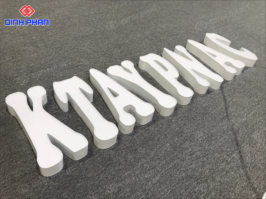 Chu mica hong nhom 20 Chữ Mica Hông Nhôm Cao Cấp – Gia Công Sắc Nét, Giá Tốt