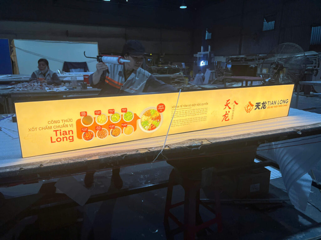 Lam bang hieu dep gia re TPHCM 17 In uv biển bạt công thức pha nước chấm