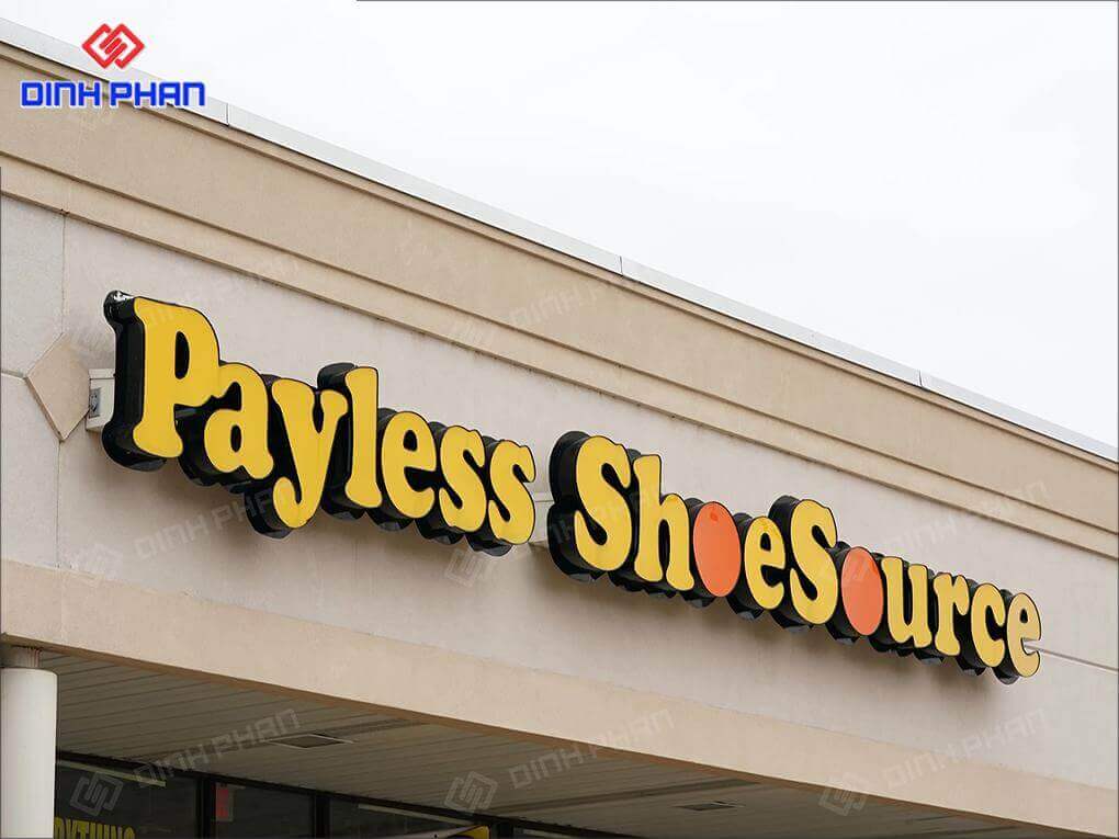 Bảng hiệu Shop Giày