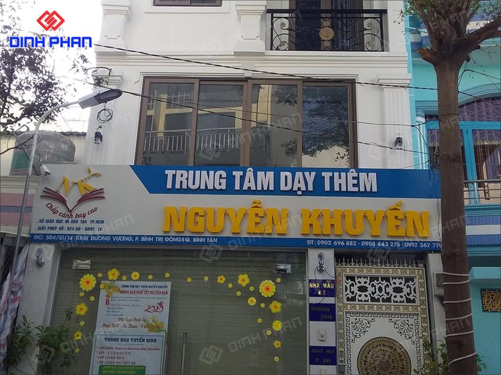 Biển hiệu dạy thêm nổi bật