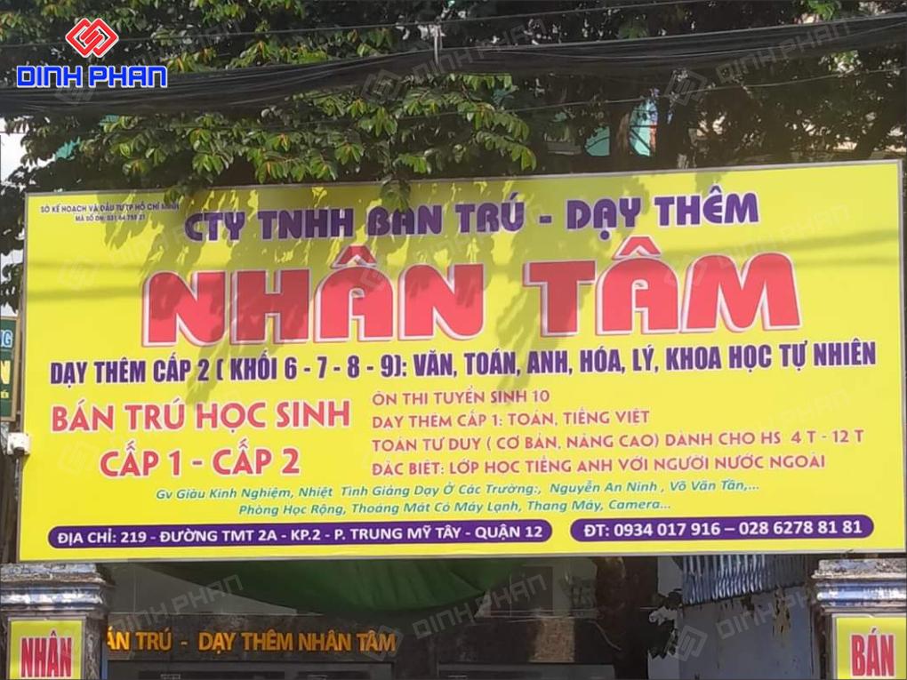 Bảng Hiệu Dạy Thêm