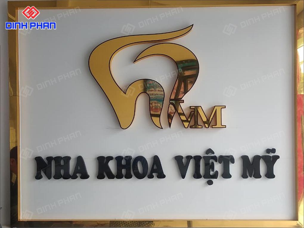 bang hieu nha khoa 3 Bảng hiệu nha khoa Việt Mỹ