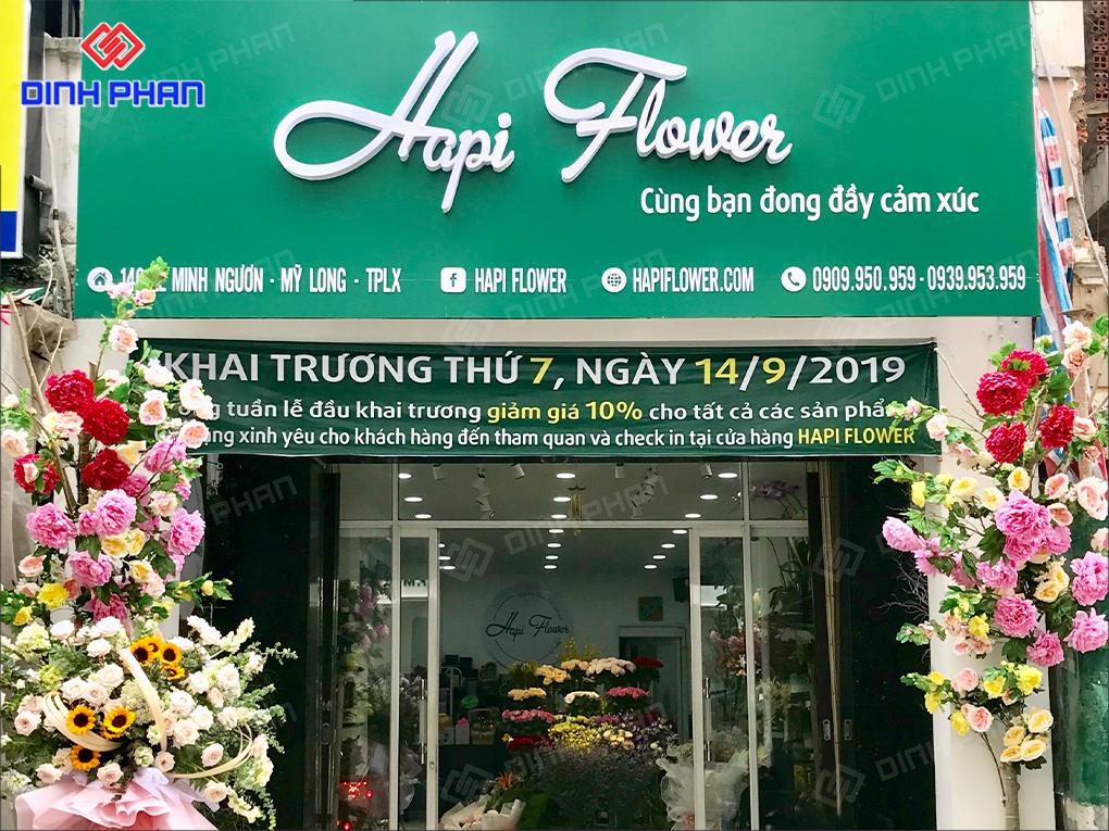 bang hieu shop hoa mat dung alu Bảng hiệu shop đẹp