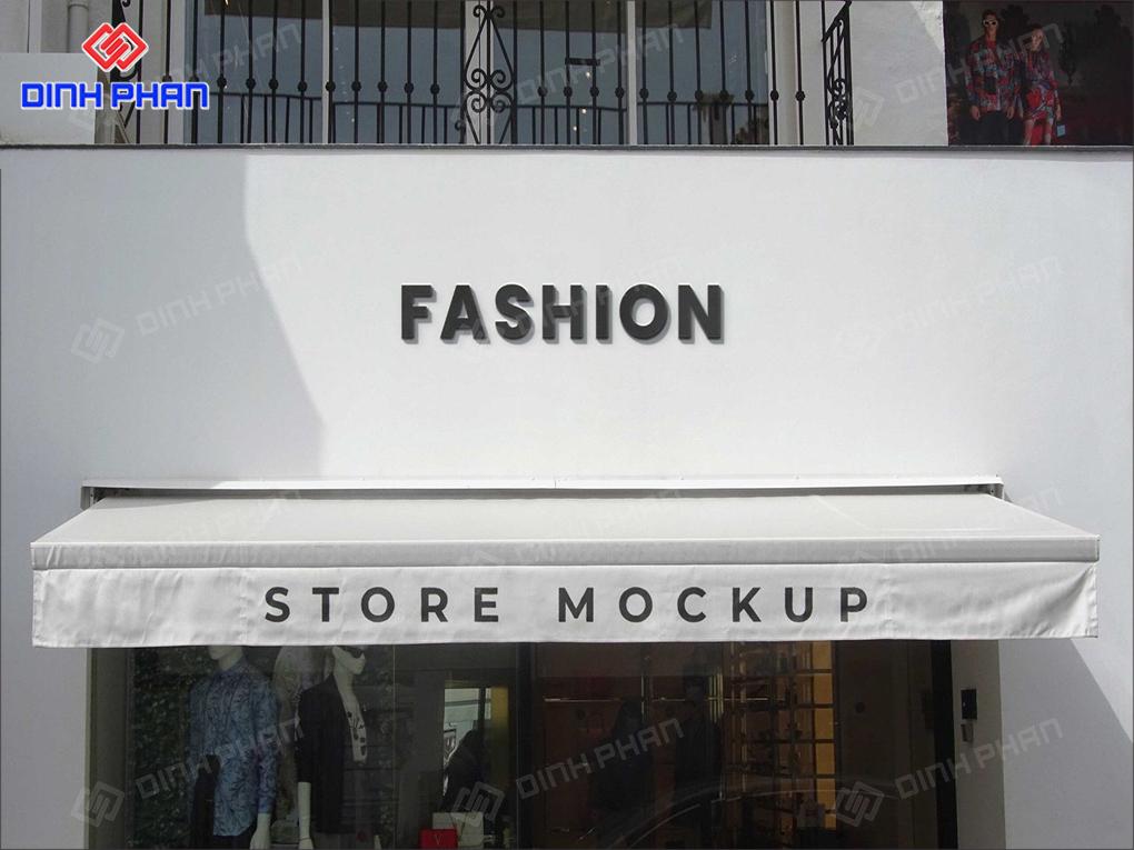 Bảng hiệu shop quần áo