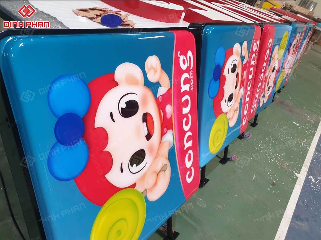 Hộp Đèn Con Cưng – Thiết Kế &amp; Gia Công Hộp Đèn Thương Hiệu Tại Đinh Phan