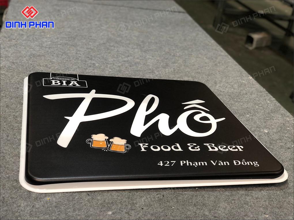 In uv nổi danh thiếp