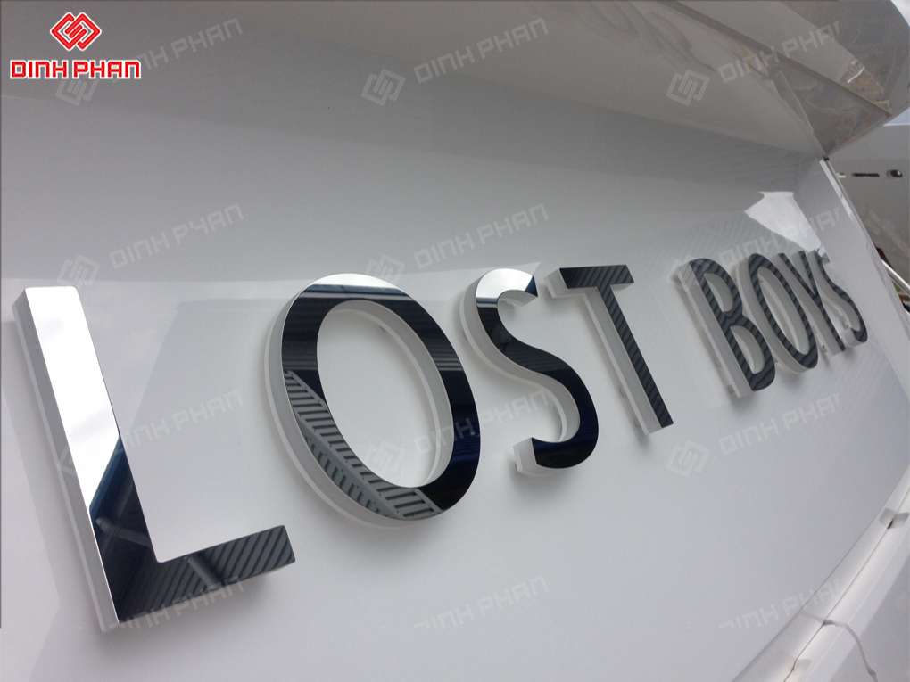 Chữ Inox Cắt Lọng Cao Cấp | Gia Công Chữ Inox Cắt Laser Theo Yêu Cầu