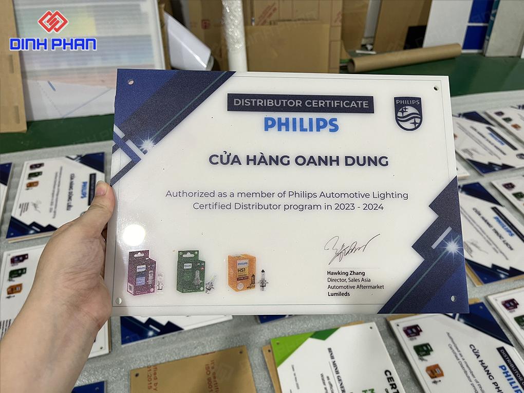 bang hieu cong ty dep