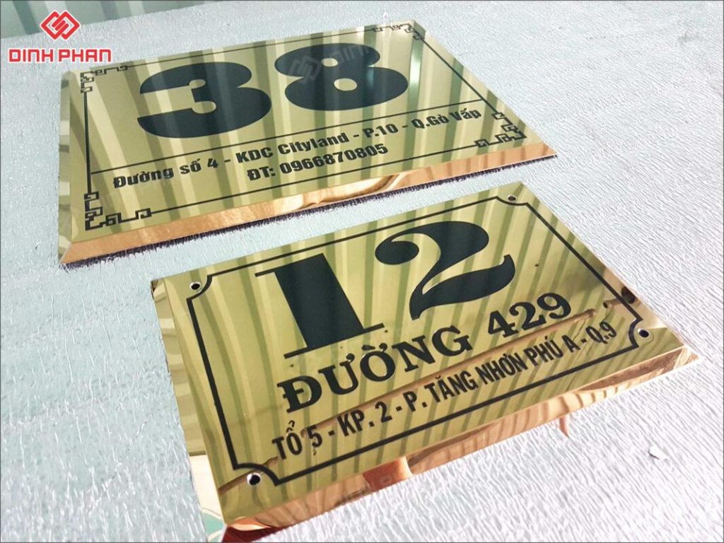 bang so nha inox chu son den