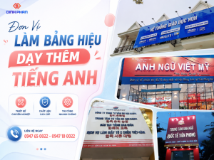 don vi lam bang hieu day them tieng anh tron goi